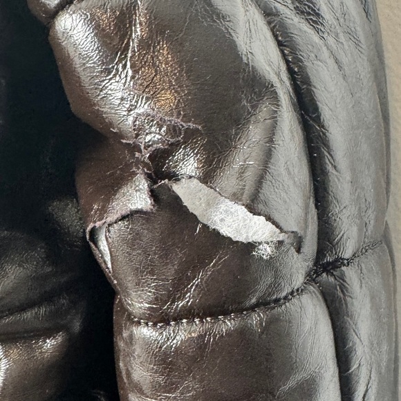 REMAIN BIRGER CHRISTENSEN Gia double-breasted quilted leather coat - Picture 12 of 12